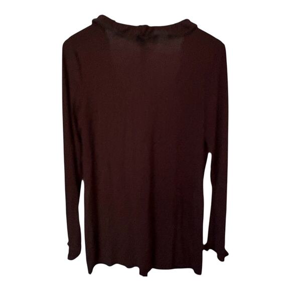 I.N.C. International Concepts Ruffle Cardigan - Medium Petite - Long Sleeves - Picture 2 of 6